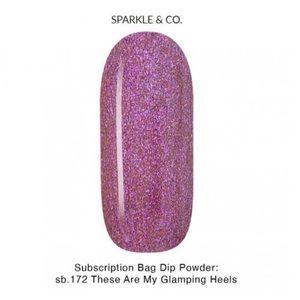 Sparkle & Co Nail Dip Powder Polish in These Are My Glamping Heels